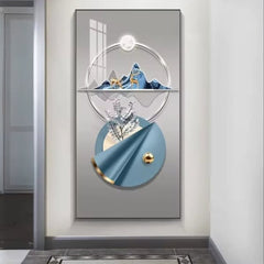 Crystal porcelain decorative painting