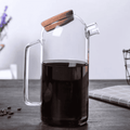 1800ml Borosilicate Juice Pitcher with Cork Lid
