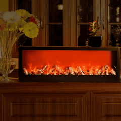 3D LED Electric Fire Place