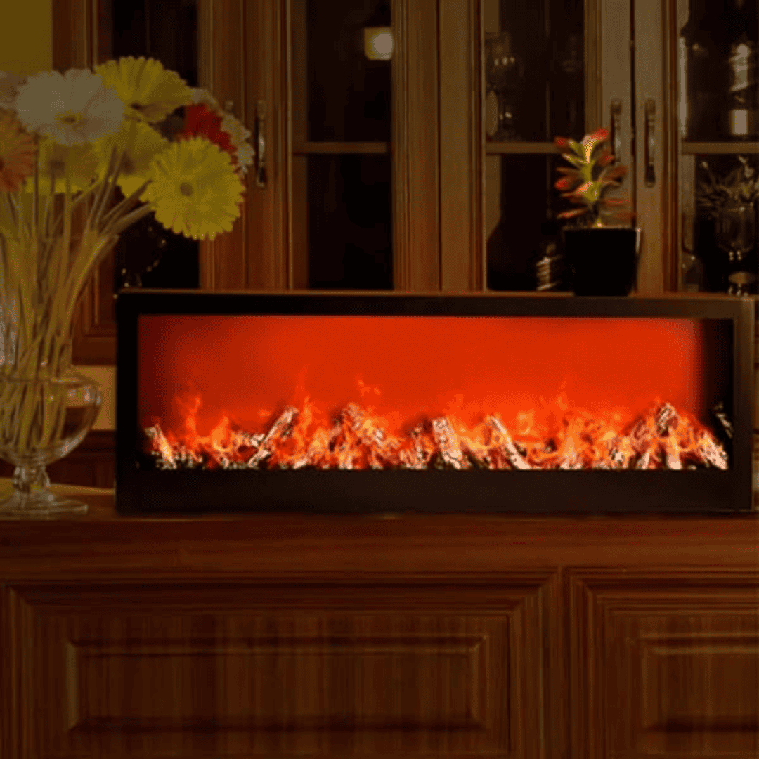 3D LED Electric Fire Place
