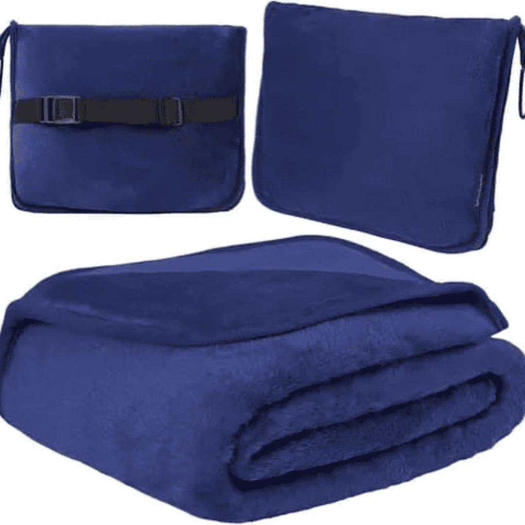 Multipurpose 2-in-1 Travelling Blanket