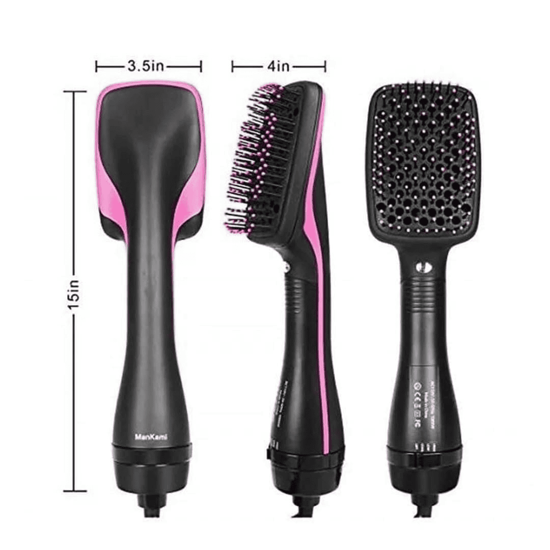 3-in-1 Hair Straightener Brush