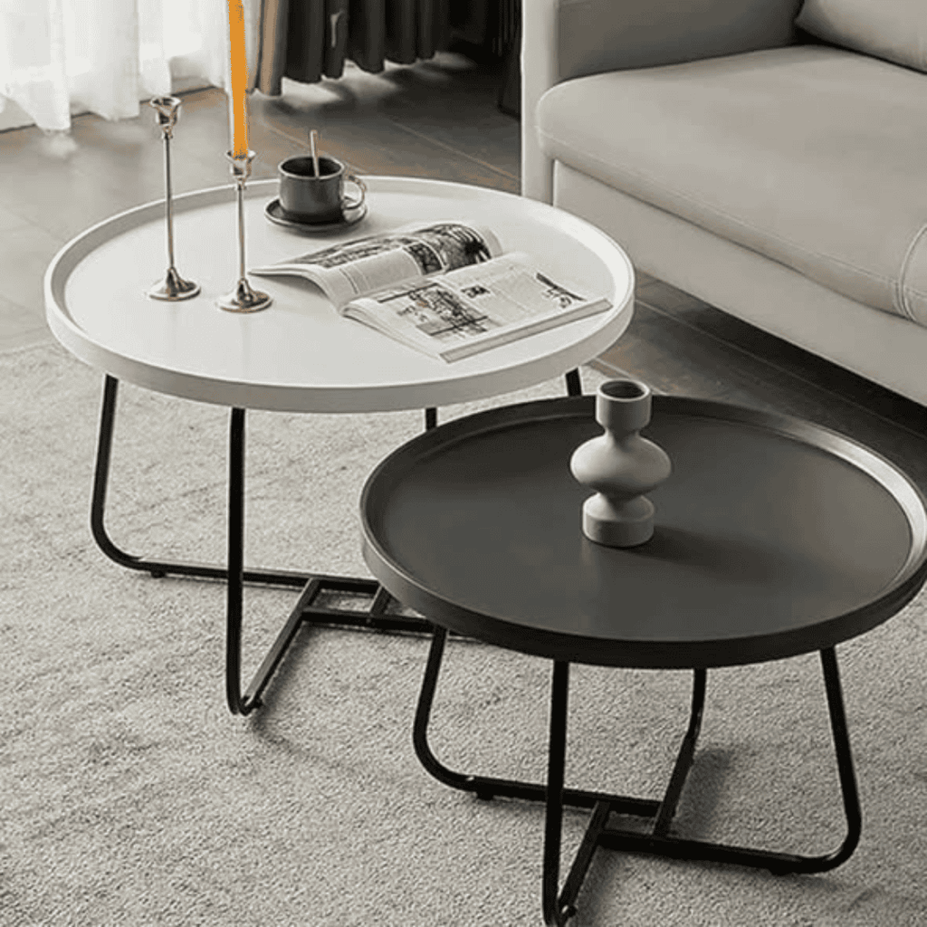 2-in-1 Minimalist Nesting Table