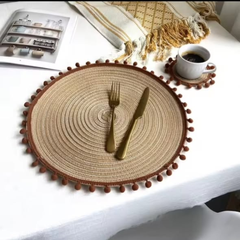 6pcs Round Table Placemats