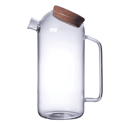1800ml Borosilicate Juice Pitcher with Cork Lid
