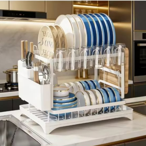 2 tier dishrack