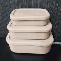 Leak-Proof and Food-Grade Silicone Lunch Box Set