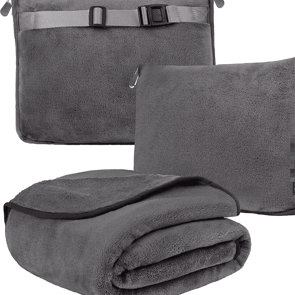 Multipurpose 2-in-1 Travelling Blanket