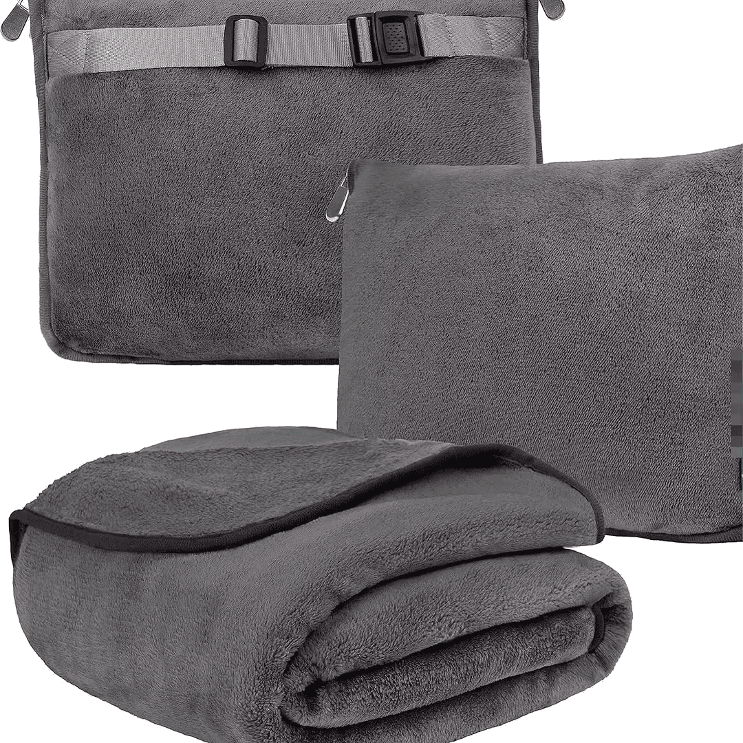 Multipurpose 2-in-1 Travelling Blanket