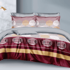 6x7 4Pcs Binded Duvet Set