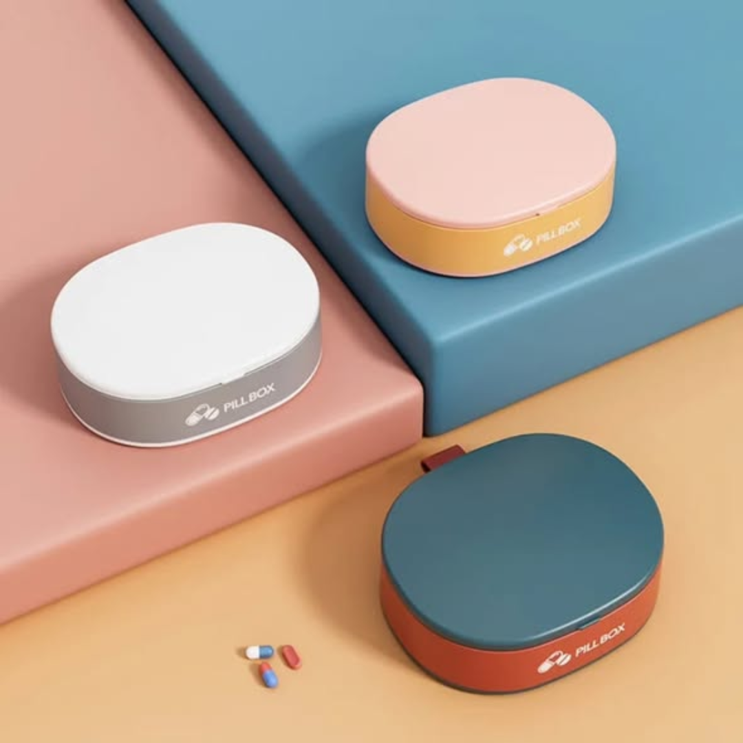 Travel Mini 6 grid Medicine Travel Organizers