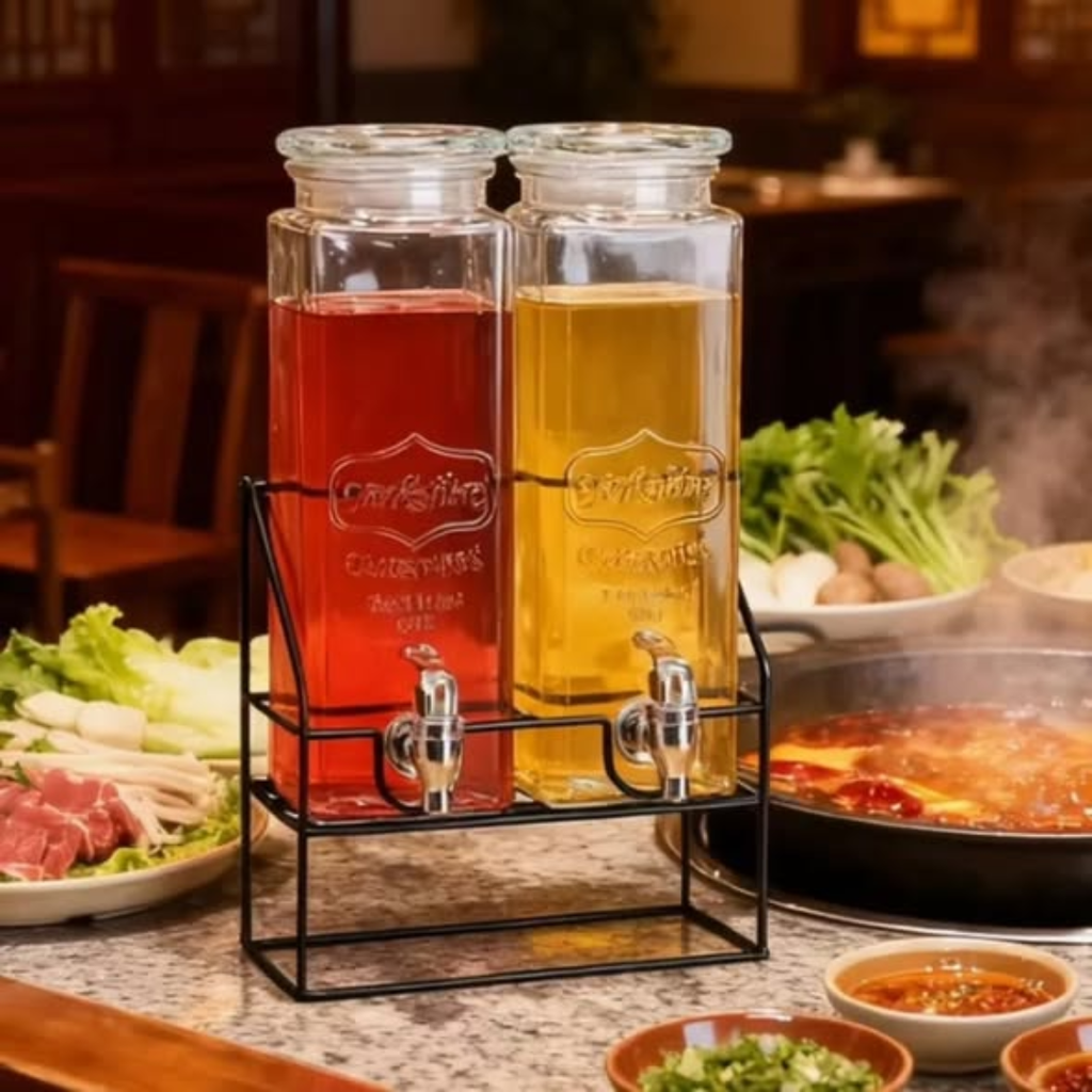 2.2L capacity juice/drink dispenser