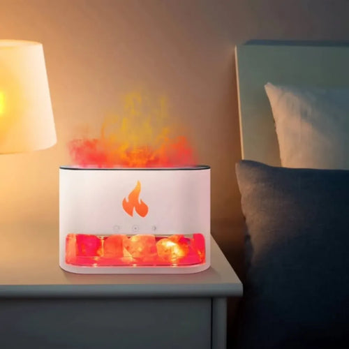 10W Salt Stone Fire Place Humidifier