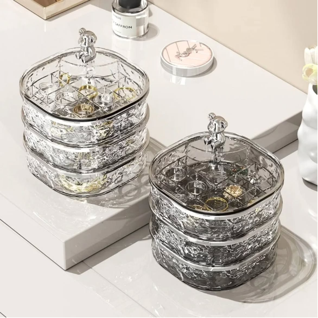 Rotating Acrylic Jewellery Organiser