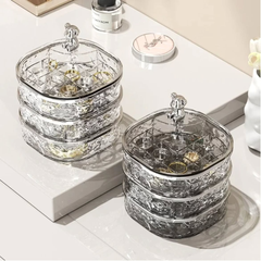 Rotating Acrylic Jewellery Organiser
