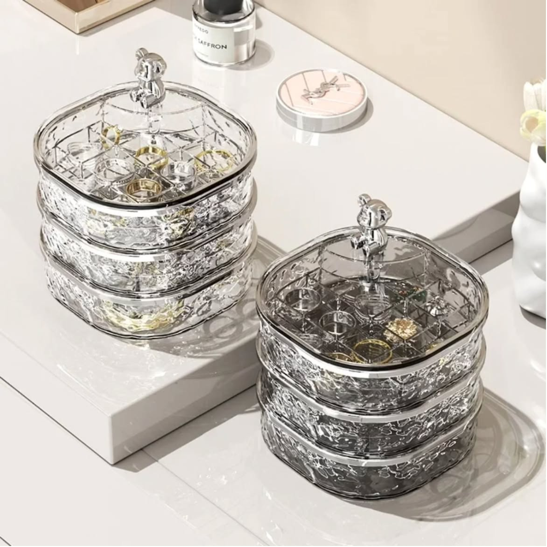 Rotating Acrylic Jewellery Organiser