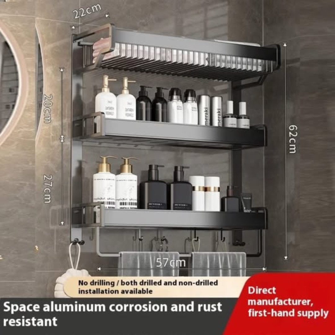 3 Tier Bathroom Rack