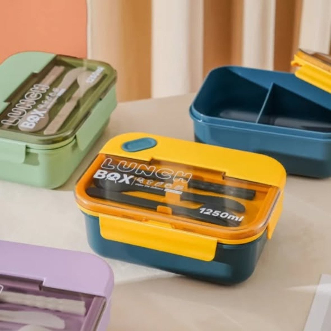 3 Grid Lunch Box