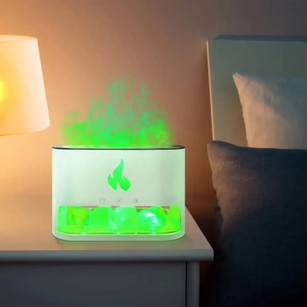 10W Salt Stone Fire Place Humidifier