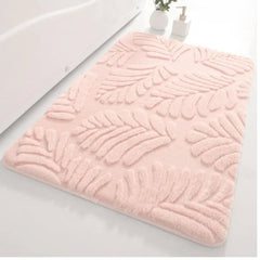 Memory sponge modern bath rugs