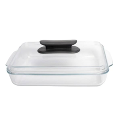 Casserole baking storage tin with lid