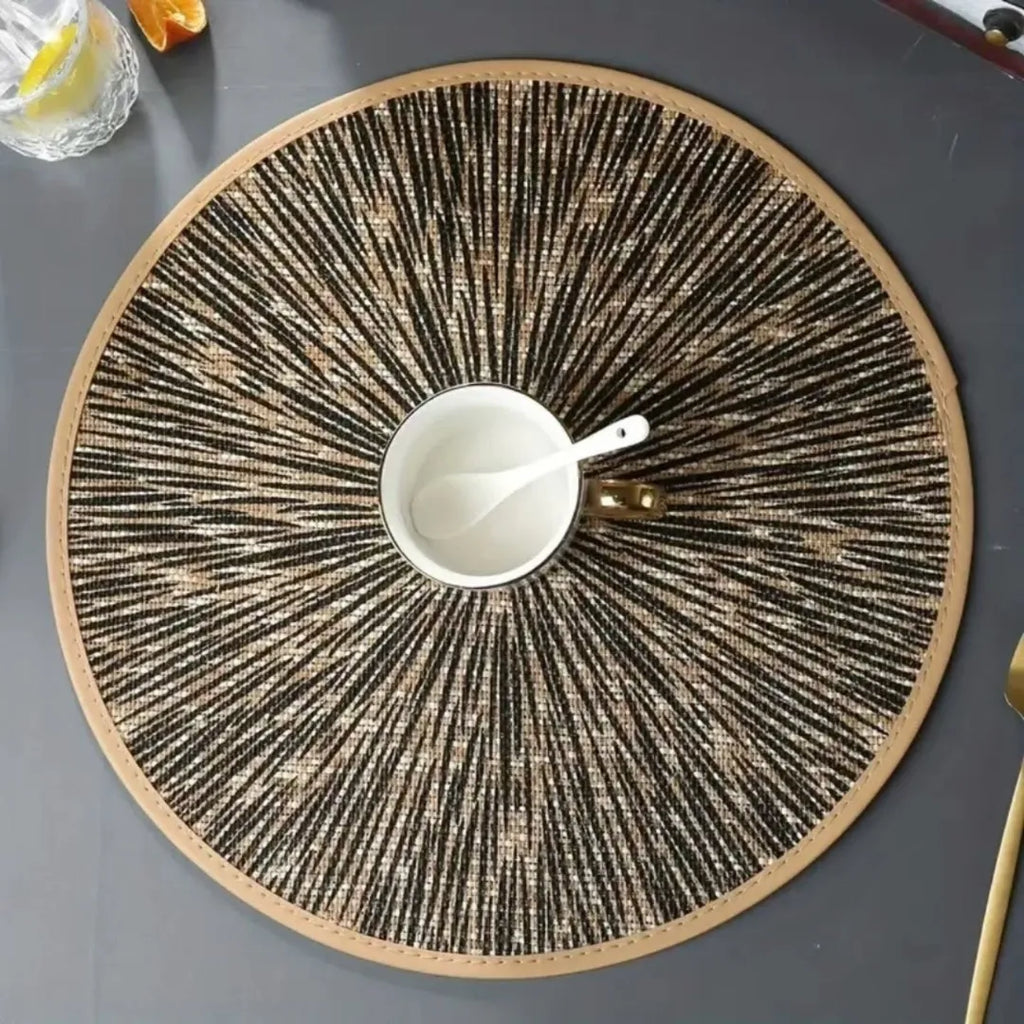 6Pcs Round Placemats
