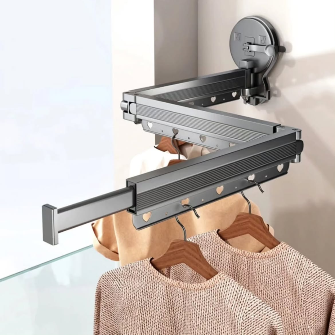Retractable Clothes Drying Rack