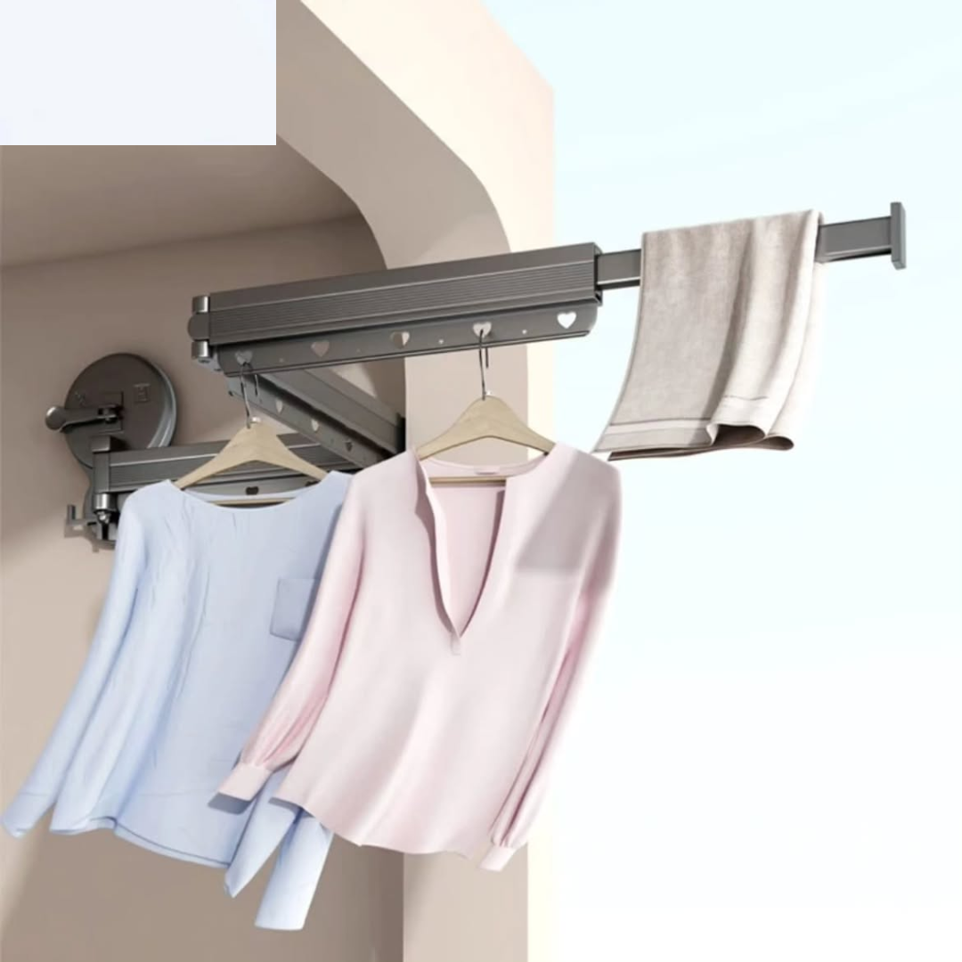 Retractable Clothes Drying Rack