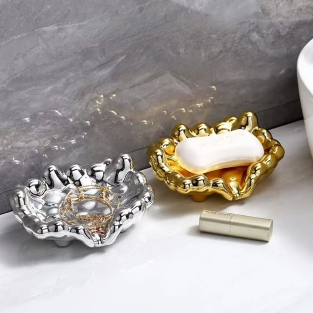 Quick Drain Soap Dish Storage Tray