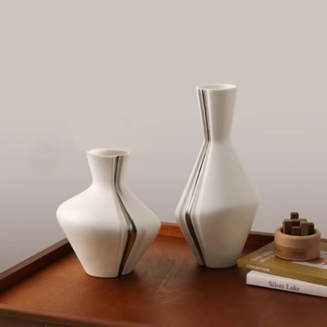 3pcs Modern Ceramic Vase Set