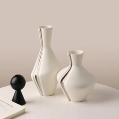 3pcs Modern Ceramic Vase Set