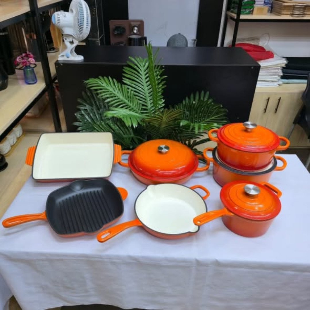 Enamel Cast Iron Cooking Pots