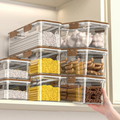 BPA free acrylic airtight storage container