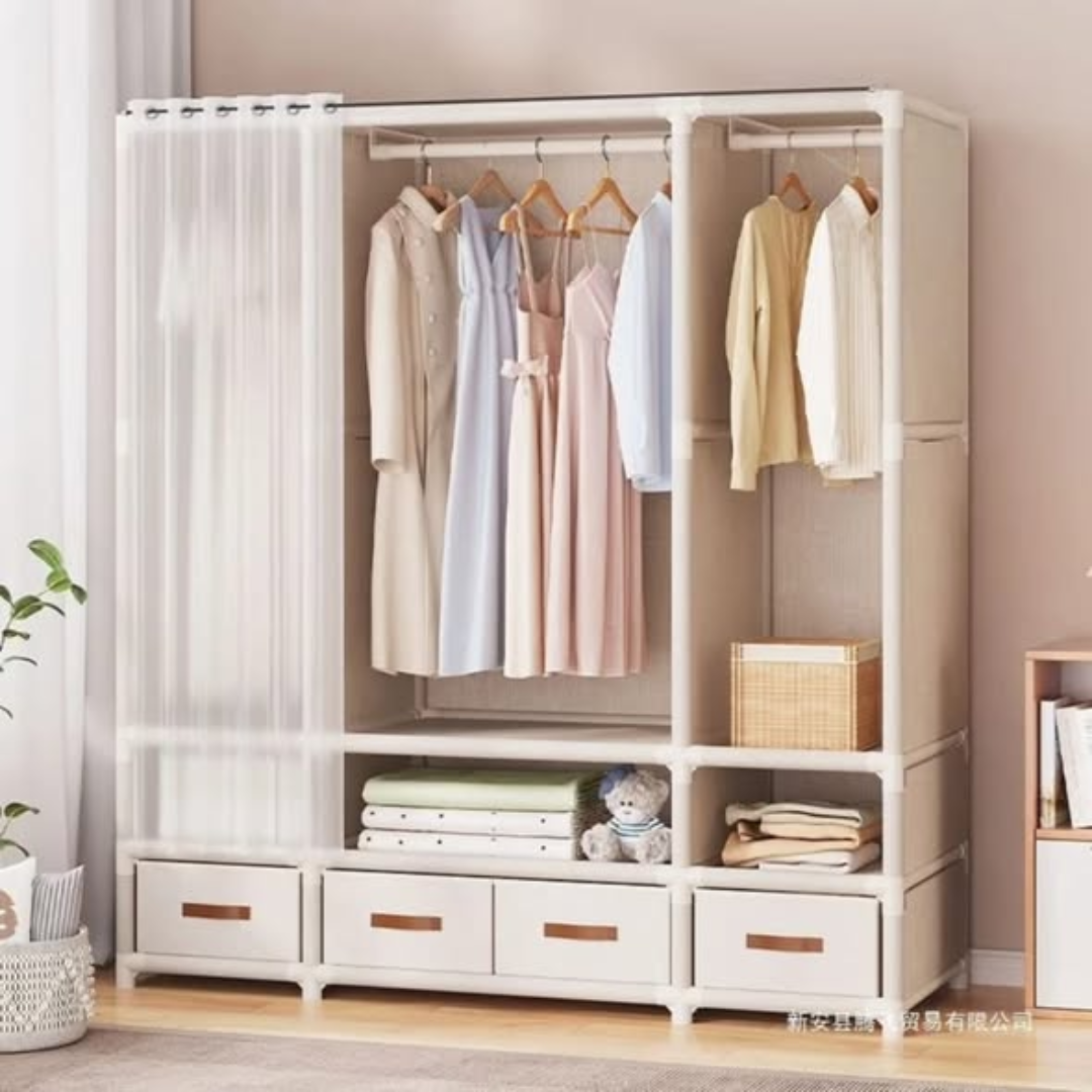Heavy Duty Metallic Wardrobe