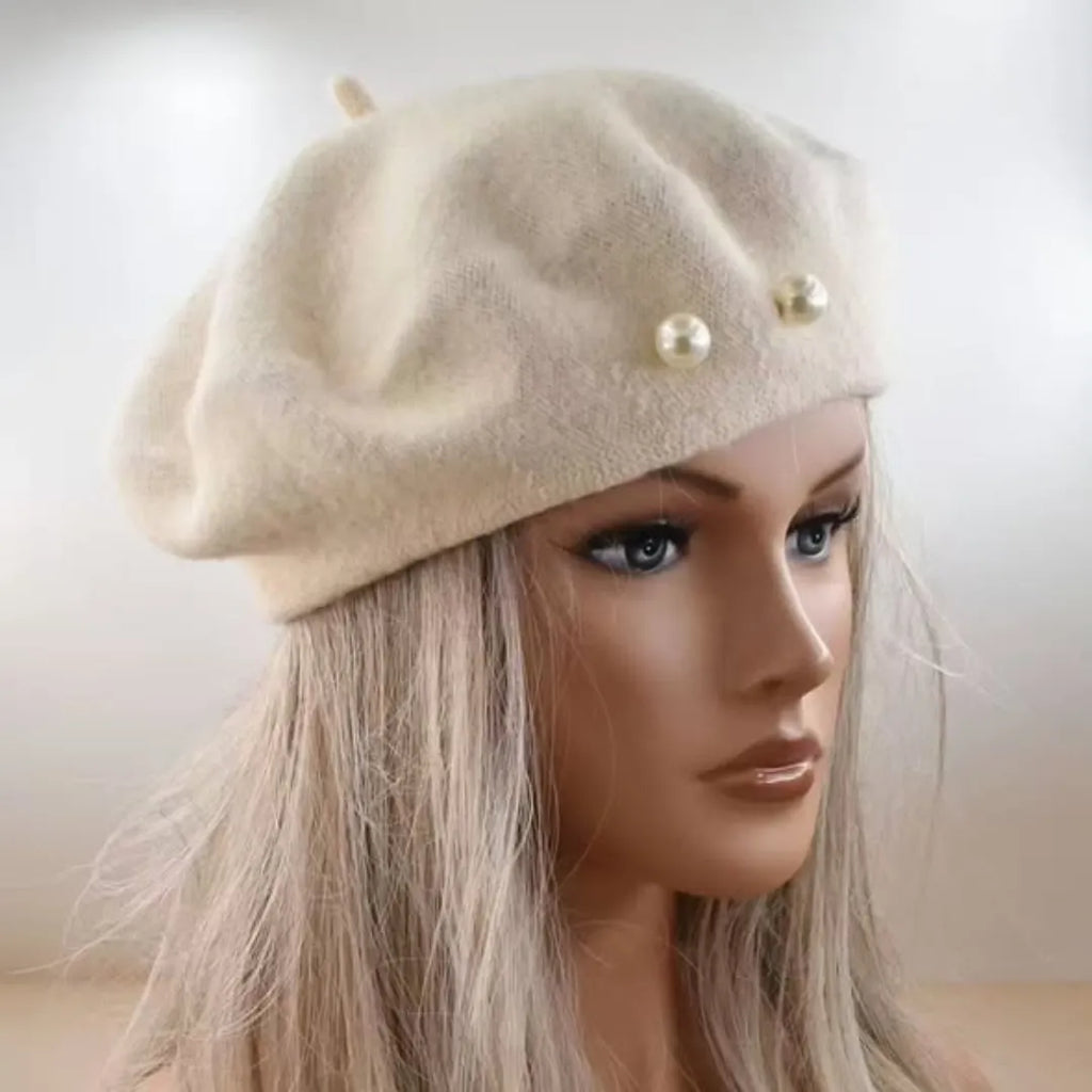Pearl Beanie Hat