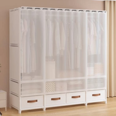 Heavy Duty Metallic Wardrobe
