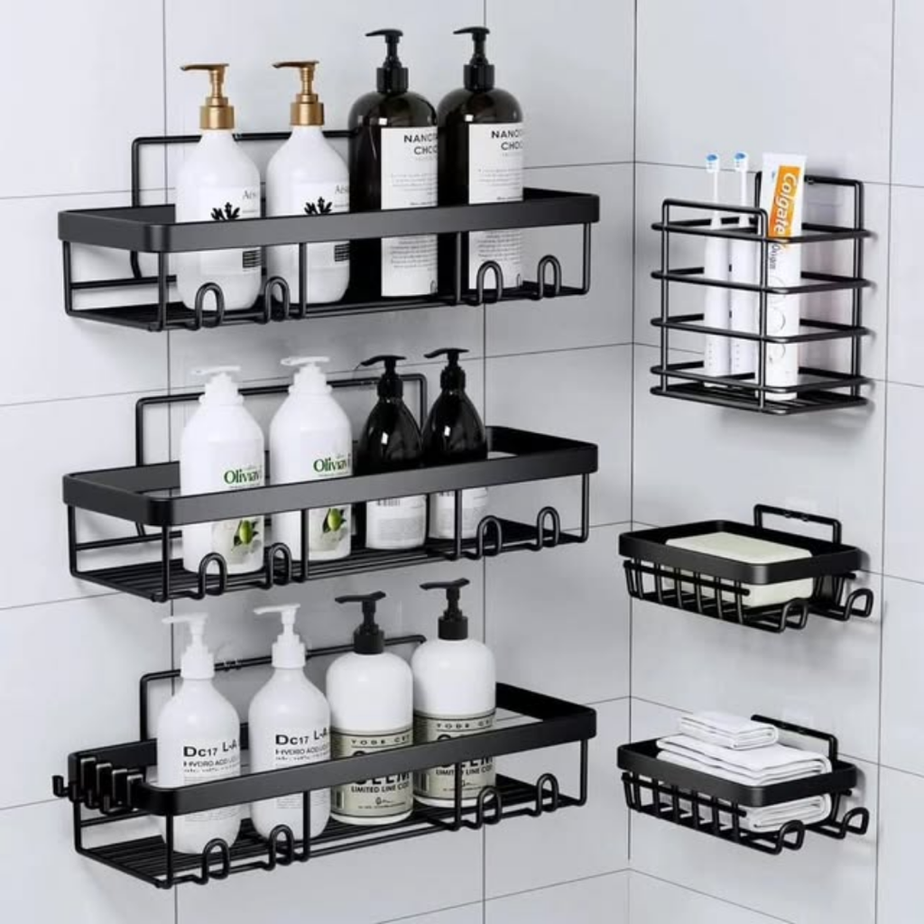 6-Piece Shower Caddy Set