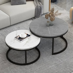 Pure Marble Nesting Table