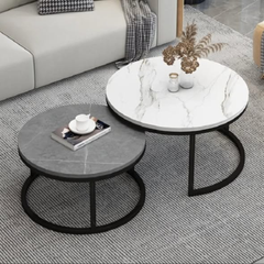 Pure Marble Nesting Table