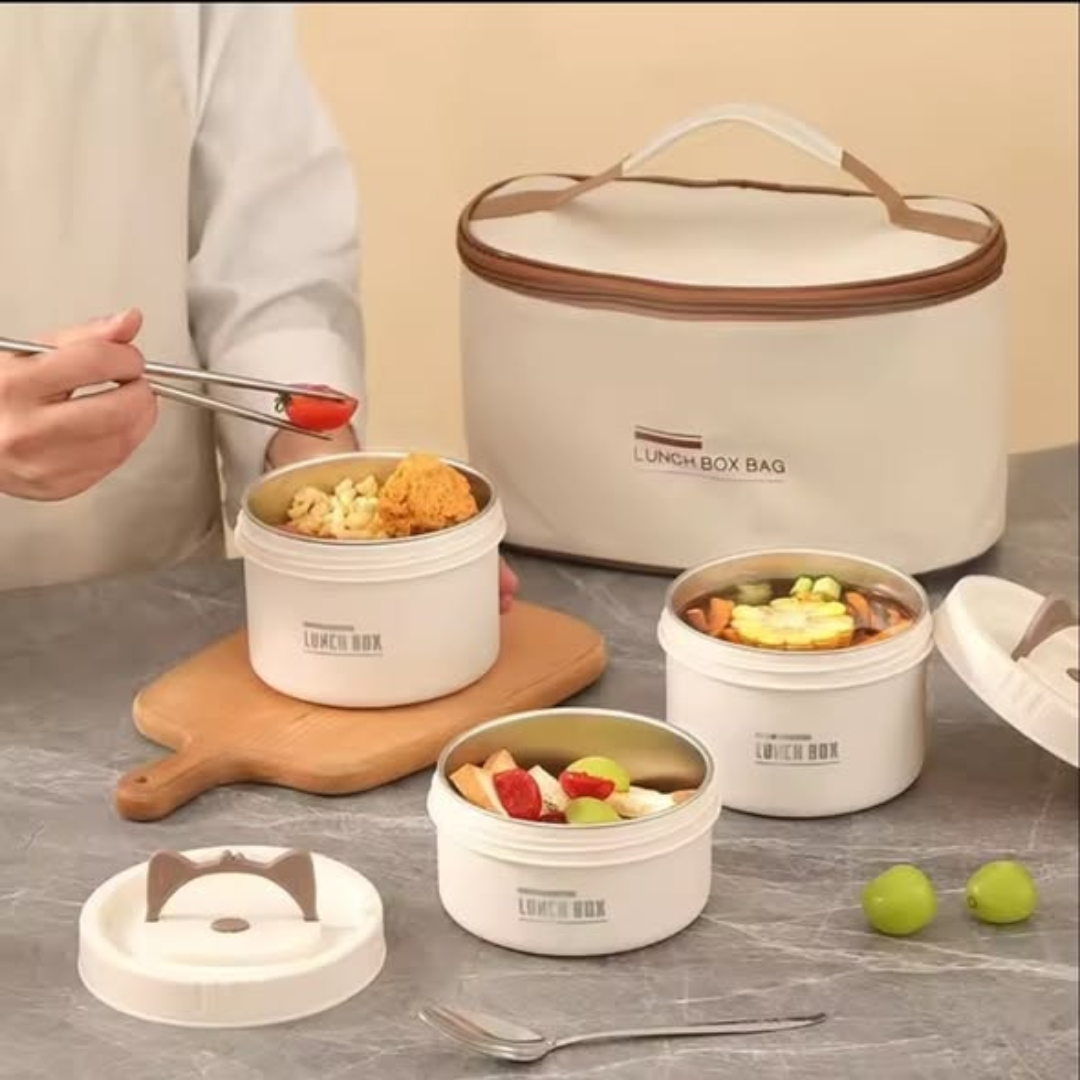 Two Extra Insulated Lunch Box