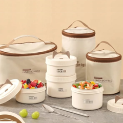Two Extra Insulated Lunch Box
