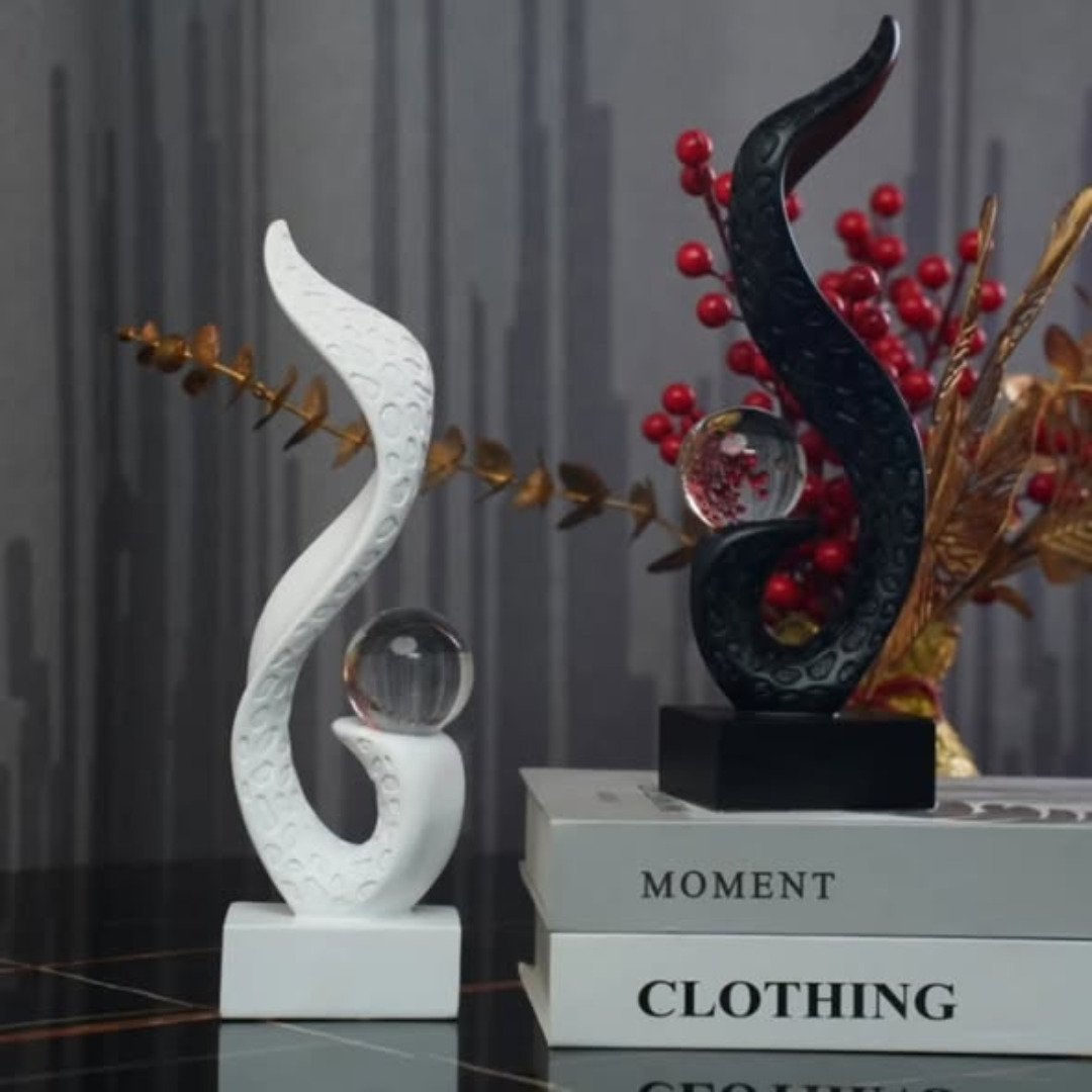 Office Home Figure Modeling Resin Table Ornaments
