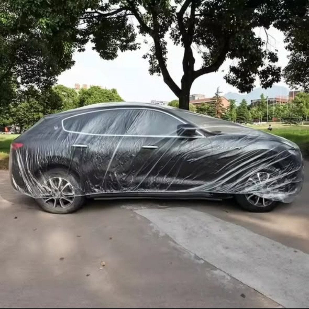 Disposable car coverups