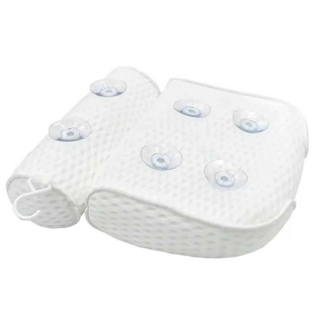 Bathtub Pillow With Anti-Slip Suction Cups