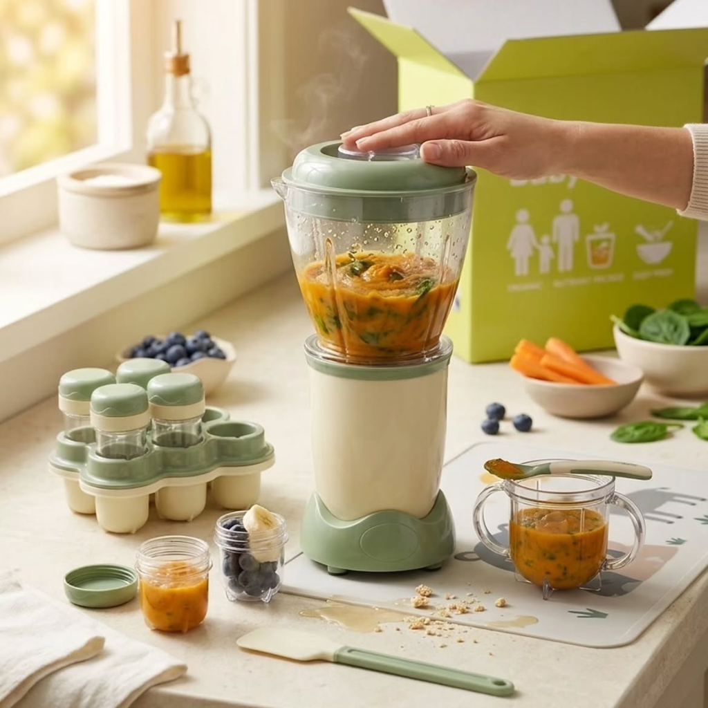 Baby Food Bullet / Baby Blender with Storage Containers