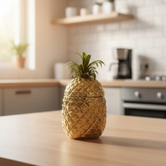Pineapple Ceramic Canister