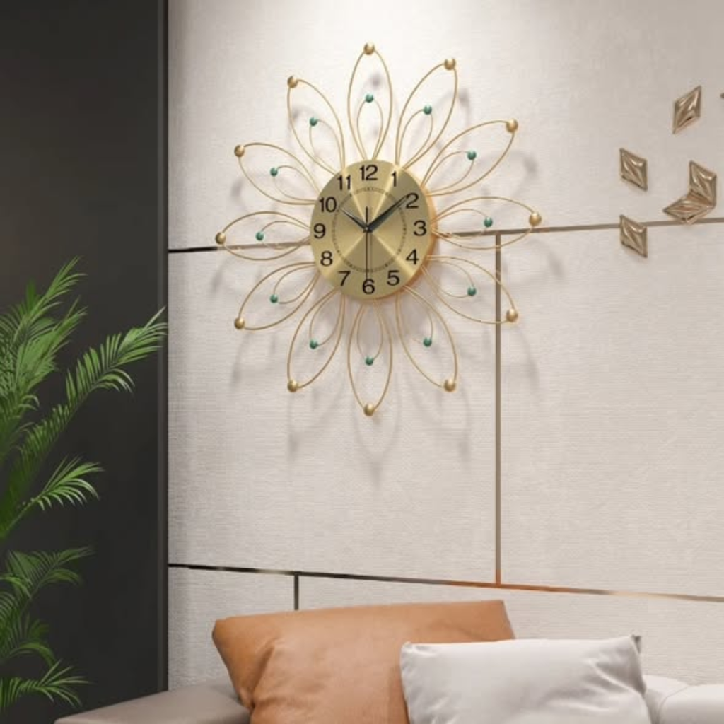Luxury Wall Clock for Home Décor