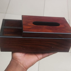Wooden Tissue Box Holder