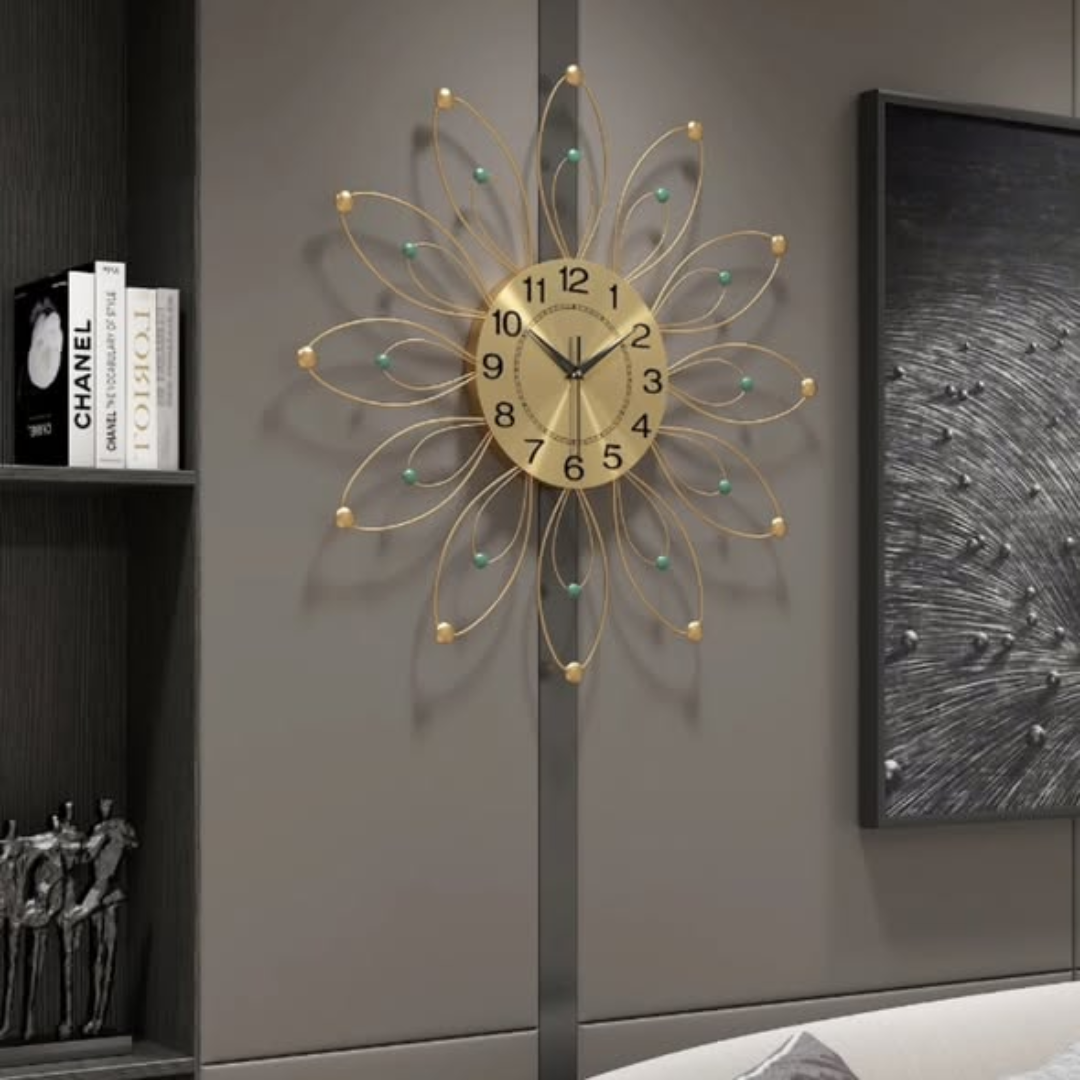 Luxury Wall Clock for Home Décor