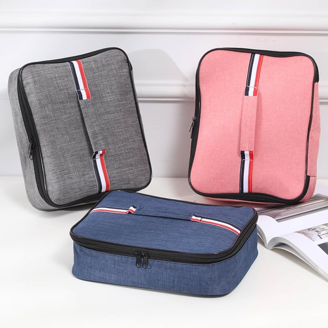 Large Square Oxford Insulated Lunch Bag